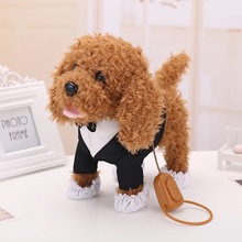 Children Holiday Birthday Gifts Action Figure Electronic Pets Robot Dog toys Bark Stand Walk Teddy Dogs Brinquedos Plsuh dog 2024 - buy cheap