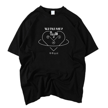 Wjsn album wj please cover same printing o neck short sleeve t shirt summer style kpop unisex loose supportive t-shirt 6 colors 2024 - buy cheap