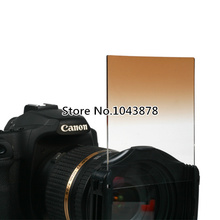 Постепенный коричневый табачный квадратный цветной фильтр для цифровой камеры серии Cokin P 2024 - купить недорого