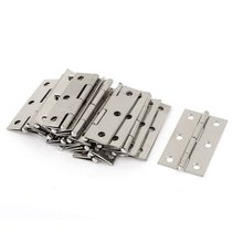 20 Pcs Silver Stainless Steel 6 Mounting Holes Butt Hinges 2.5 inches Long 2024 - buy cheap