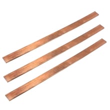 99.6% t2 fita metálica roxa cobre cu placa plana 3mm x 15mm x 250mm 2024 - compre barato