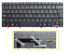 SSEA New English Keyboard For HP MINI 1000 1100 700 laptop black Keyboard 2024 - buy cheap