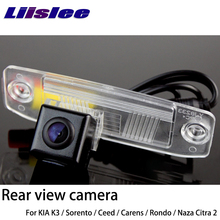 Liislee-câmera de estacionamento com visão traseira, hd, ccd, para kia forte cerato k3 sedan, sorento ceed carens, nasa, citra, 2 rondo 2024 - compre barato