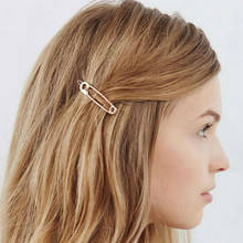 Gold Metal Women's Hair Jewelry Hair Clip Hairpin Alloy Comb Barrette Hairgrip Girls Hair Pin Hair Accessories 2024 - buy cheap