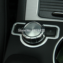 Aluminum alloy Interior Medio Button Cover Trim For Mercedes Benz GLK X204 Class Car Accessories 2024 - buy cheap