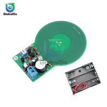 Detector de metais Eletrônico DC 3 V-5 V 60mm Não-contato Do Sensor Módulo Board Parte Eletrônica de Metal detector Com Caixa de Bateria AA 2024 - compre barato