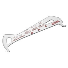 IceToolz-comprobador de cadena de acero inoxidable 62C4, Go/No-go, herramientas de Reparación de bicicletas, ICE TOOLZ 2024 - compra barato