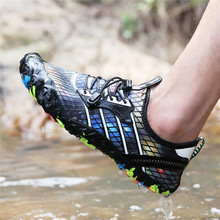 Мужская пляжная водонепроницаемая обувь с пятью пальцами, быстросохнущие мужские кроссовки для плавания, дайвинга, летняя дышащая Спортивная обувь для занятий спортом на открытом воздухе, 2019 2024 - купить недорого