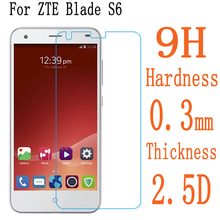 ShuiCaoRen ZTE Blade S6 Tempered Glass Original High Quality Protective Film Explosion-proof Screen Protector for ZTE Q5 2024 - buy cheap