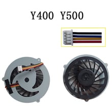 New Laptop CPU Cooling Fan For Lenovo IdeaPad Y400 Y500 Notebook Cooler Radiator 2024 - buy cheap