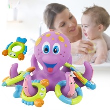 1pcs Octopus Bath toys Bathroom Shower Floating Fun Toys Water Swimming Animal Classic Toy Gifts Interactive Toys for baby 2024 - buy cheap