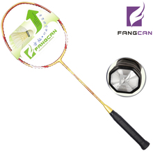 2pcs FANGCAN N90II 100% carbon graphite badminton racket for defensive and offensive players one piece option with string 2024 - buy cheap