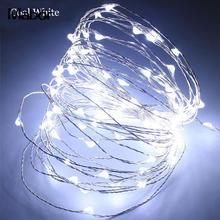 100LED 10M Christmas Fairy Light Fairy String Light Copper Garland Lamp LED String Light Christmas Wedding Home Party Decoration 2024 - buy cheap