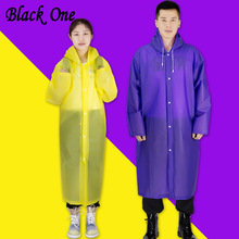 Women Rainwear Men Rain Coat Transparent Raincoat NOT Disposable Waterproof Hooded Rain Cover impermeable Suit for fishing 2024 - buy cheap