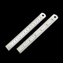 15cm 6 Double Side Rulers Stainless Steel Measuring Ruler Woodworking Tool 2024 - buy cheap