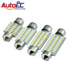 AutoEC Festoon C5W LED 31mm 36mm 39mm 41mm 21smd 27smd 30smd 33smd 4014 Dome lights Interior Reading light Mix size #LK122 2024 - buy cheap