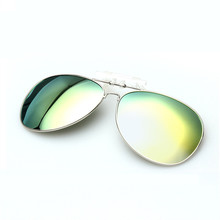 YOOSKE Mens Polarized Clip on Sunglasses Men Women Pilot Sun Glasses UV400 Clip Myopia Eyeglasses Night Driving Glasses 2024 - buy cheap