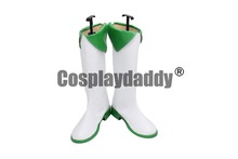 Vocaloid gumi megpoid cosplay sapatos botas x002 2024 - compre barato