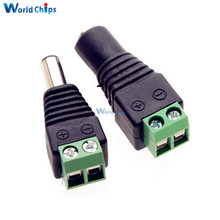 10Pairs 20Pcs Male Female 2.1x5.5mm DC Power Plug Jack Adapter Connector for CCTV Camera 2024 - buy cheap