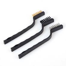 3 Pieces/Set Wire Brush Set Nylon Brass Stainless Steel Wire Brush Set 2024 - buy cheap