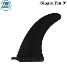 Plastic Fins 9.0 inch Surfboard Single Fin Paddle Board Fins Longboard Center Fin 9" Length 2024 - buy cheap