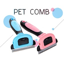 Pet Grooming Brush Shedding Tool Dog And Cat Hair Remover Supplies Detachable Pet Trimmer Combs For Pet 2024 - buy cheap