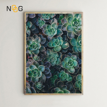 NOOG Succulent Plants Leaves Wall Art Canvas Painting Nordic Posters And Prints Wall Pictures For Living Room Decor 2024 - buy cheap