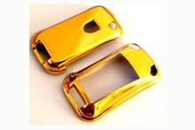 Gold Plated Version Remote Flip Key Cover Case Shell Fob Protection for Porsche 911 997 Cayenne Boxter 987 Cayman 987 Panamera 2024 - buy cheap