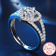 Design de luxo coração incrustado zircão cúbico elegante anéis de casamento para as mulheres requintado nupcial noivado dedo anel jóias jz15 2024 - compre barato