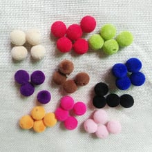 12mm jewelry making velvet beads choker necklace tassel charms lariat earrings spacers dangle brincos findings accessories diy 2024 - buy cheap