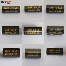 HIFIDIY LIVE propathene MKP capacitor non-polar frequency divider capacitor AUDIO nourishments 2.2uf3.3 4.7 5.6 6.8 8.2 10 12 18 2024 - buy cheap