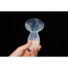 Bomba tira-leite materno de silicone, fácil de transportar, acessório com garrafa para amamentação 2024 - compre barato