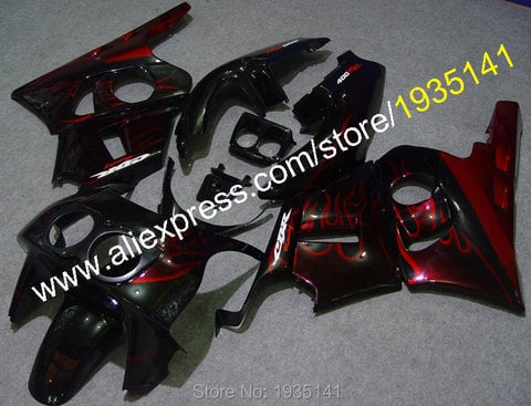 Buy Fairing For Honda Cbr400rr Nc29 Body Kit 1990 1998 Cbr 400 Rr 90 98 1993 1994 1995 Red Flame Abs Motorcycle Fairings In The Online Store Sp Store At A Price Of 369