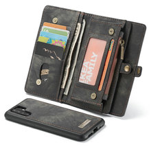 Магнитный чехол-кошелек CaseMe для Huawei Mate 20 P20 P30 Pro, съемный чехол-книжка из коровьей кожи для P20 P30 Lite Mate20, чехол для телефона 2024 - купить недорого
