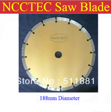 7.5''  NCCTEC general purpose diamond WET saw cutting blade | 188*20*2.8mm concrete stone cut disc wheel plate | FREE shipping 2024 - buy cheap
