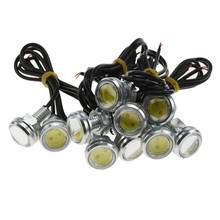 20pcs LED Universal Car Eagle Eye Light Auto White Bulb Car Light DRL Daytime Running Light Parking Signal  23mm 12V 2024 - buy cheap