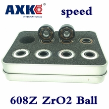 Rolamentos Axk Ceramic Swiss Bsb Speed 608 8*22*7mm 608z Abec11 White Zro2 Balls Si3n4 Skateboard Bearing Skating Hand Spinner 2024 - buy cheap