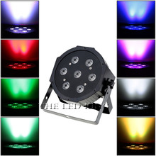 Luces Led RGBW 4 en 1 para exteriores, 10 unidades/caja, 7x15W, DMX, efecto de iluminación de escenario 2024 - compra barato