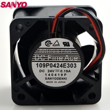 1pcs 109P0424E303 4028 4cm 40mm 24V 0.19A large wind frequency converter cooling fan 2024 - buy cheap