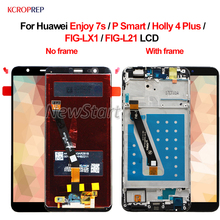 For Huawei Enjoy 7s P Smart LCD Display Touch Screen Digitizer Assembly 5.65" For Huawei Holly 4 Plus FIG-LX1 FIG-L21 lcd 2024 - buy cheap