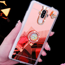 De Lujo espejo diamante funda protectora para teléfono para Huawei Honor 7X 7 5X 6A 6X 6C V8 V9 V10 caso Honor 9 cubierta Honor 10 8 Lite 2024 - compra barato