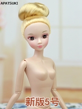 Милая 1/6 bjd Кукла Детская игрушка высокое качество 12 суставов подвижная BJD Кукла тело и голова для 11,5 "BJD кукольный домик 1:6 кукла золотые волосы 2024 - купить недорого