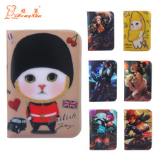 Cartoon Anime characters Travel Passport Covers for Men PVC Leather ID Card Bag Passport holder Passport Wallets 2024 - buy cheap