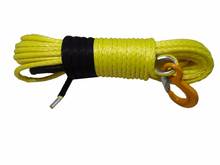 Yellow 10mm*30m Synthetic Rope,ATV Winch Cable,Rope for ATV Winch,ATV Winch Line,Tow Rope Car for Winch Accessaries 2024 - buy cheap