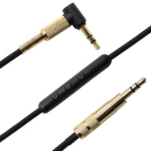 3.5mm to 3.5mm Male to Male Hifi Audio Headphones Cables Speakers Cords With Mic Volume Control for iPhone Android Samsung 2024 - buy cheap