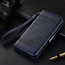 Flip Leather Case For Xiaomi Redmi Note 5 TPU Fundas Printed Flower 100% Special wallet stand case with Strap 2024 - buy cheap