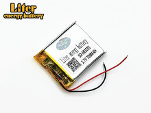 Batería de polímero de litio 603035 3,7 v 700mAh batería recargable de iones de litio con PCB para MP3 MP4 GPS DVD altavoz dispositivo doméstico inteligente 2024 - compra barato