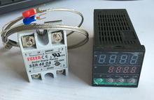 CH102 PID Temperature controller CH102FK02-V*AN-NN SSR output + 1M thermocouple K+SSR40DA 2024 - buy cheap