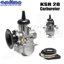 NEW  KSR 28mm carburetor MODEL KSR28 28mm CARBS KSR evolution KIT EVO carb For HOND yamah MOTORCYCLE 2024 - buy cheap