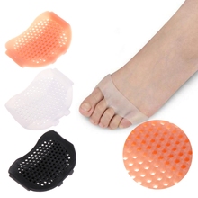 Силиконовые гелевые подушечки для ног дышащие мягкие защитные эластичные стельки для облегчения боли сотовые подушечки для ног 2024 - купить недорого